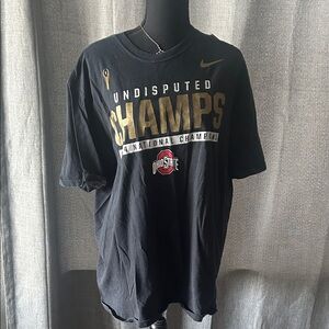 Nike Ohio State Black Champs Tee